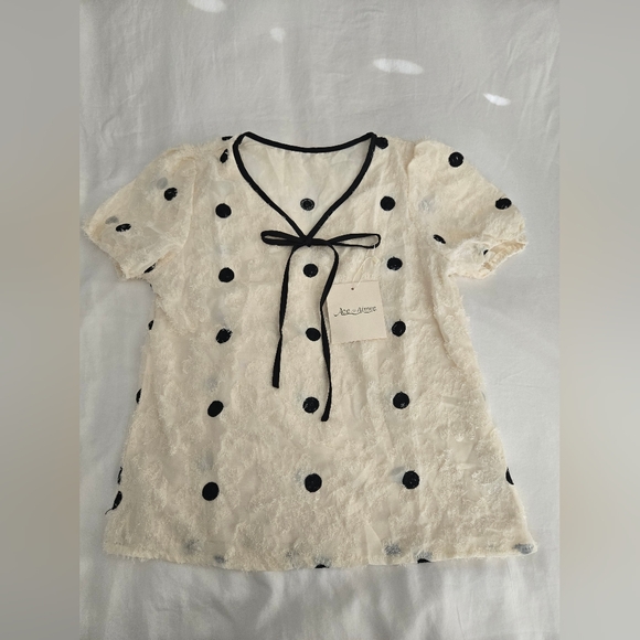 Polka dot bouse - Picture 1 of 10